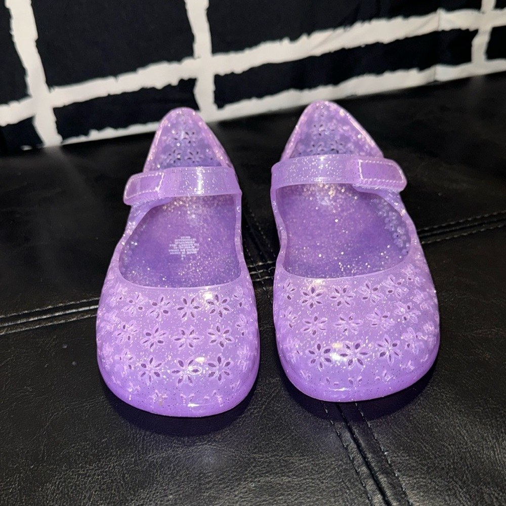 Fruity Scented Jelly Mary-Jane Flats for Toddler Girls
Purple 
Size 9